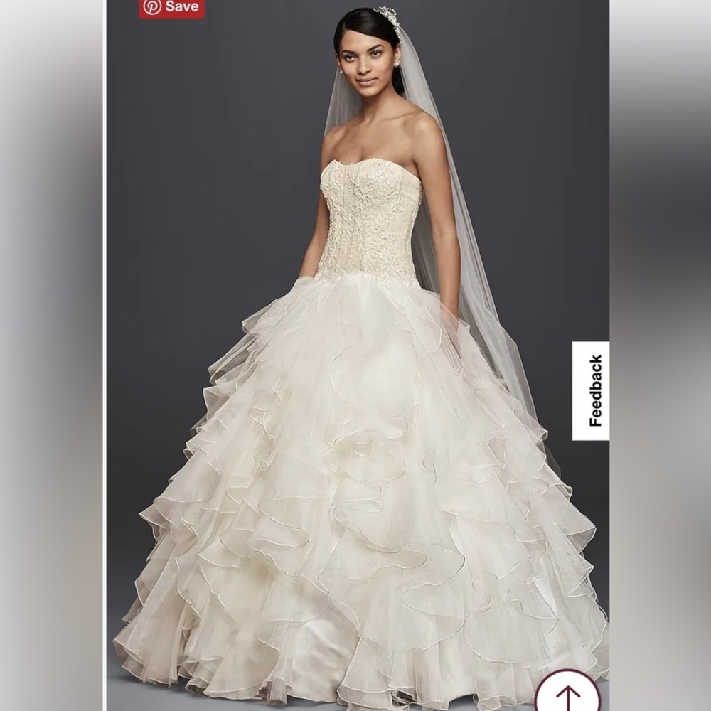 OLEG CASSINI WEDDING DRESS CWG568